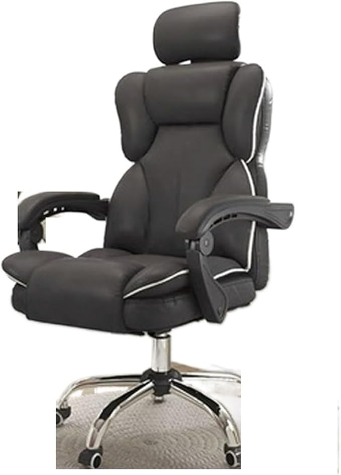 Computer Chair Office Chair Swivel Gaming Chair Computer Chair with Game Chairs Leather Seat for Office Chair Furniture Chair (Color : Natural)