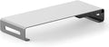 Mobile Pixels Aluminum Monitor Riser with Docking Hub USB-C Port PD Port Ethernet HDMI 3 USB 3.0 for PC TV Tablet Laptop Space Grey