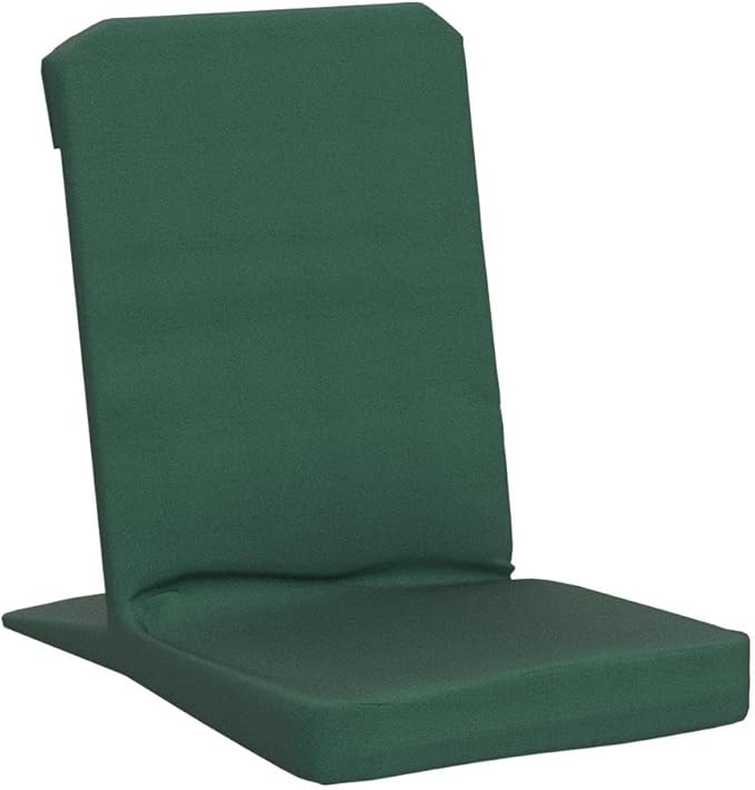 Original BackJack -Made in The USA- Forest Cotton Fabric Lightweight Floor Seating Chair for Gaming Families Parents Daycare Back Support Reading Yoga Meditation Dorm School