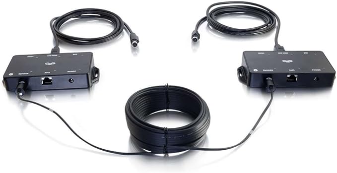C2G USB Extender for Logitech Video Conference System Black 35 Feet (10.66 Meters) Cables to Go 34025
