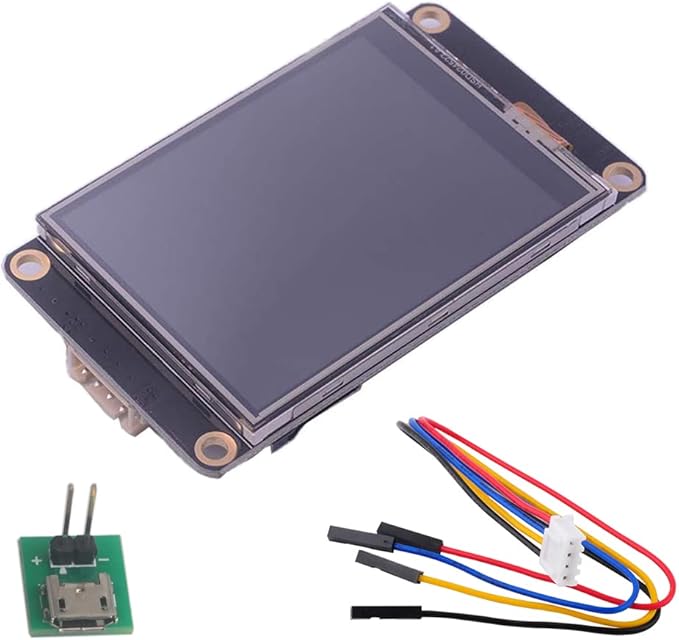 Nextion Enhanced 2.4 inch HMI Display Resistive Touch Screen 5V TFT LCD 320x240 for Arduino ESP32 Board (NX3224K024)