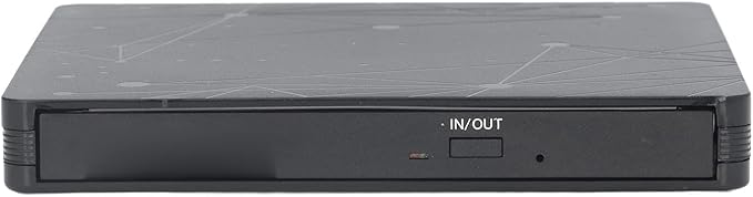 External CD DVD Drive USB 30. USB 20. Type C Optical Drive Player Portable CD DVD Player with 6 in 1 HUB Plug and Play for Laptop PC Desktop OS 86. or