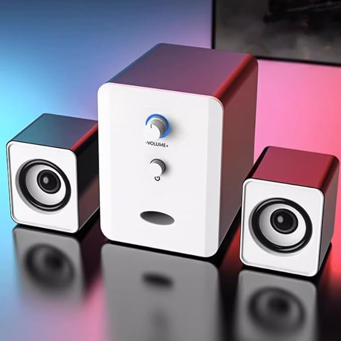 Desktop Computer Speaker Home Subwoofer Wired Mini 2.1usb Small