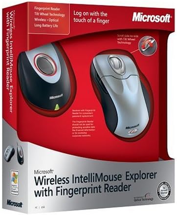 Microsoft Wireless IntelliMouse Explorer with Fingerprint Reader