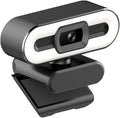 2K Webcam with Microphone with Light LED Computer Camera for Zoom Video Conferencing PC Laptop