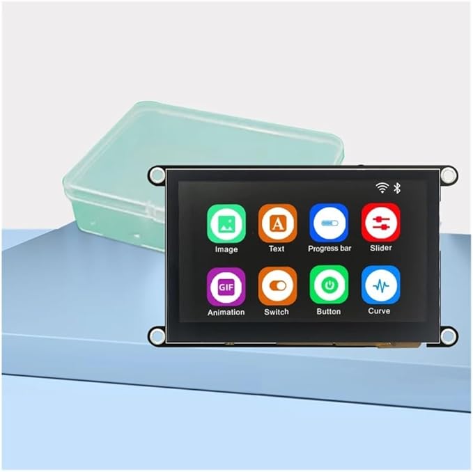 ESP32-S3 8M PSRAM 4M Flash 4.3-inch IPS 480 * 272 LCD Display Module with WiFi and Bluetooth Compatible for Auduino/Micropython/ESP(IPS Capacitive Touch)