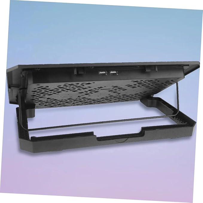 NUOBESTY Laptop Cooling Pad USB Port Laptop Stand Cooling Fan Ergonomic Design for Desk and Bed Use