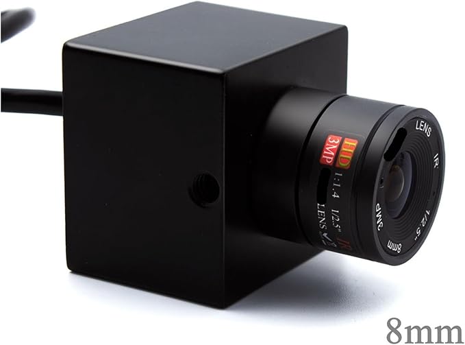 2MP 4MP Mini IP Camera Square Micro POE Security Surveillance High Definition CS 4 6 8mm Lens Industrial Camera