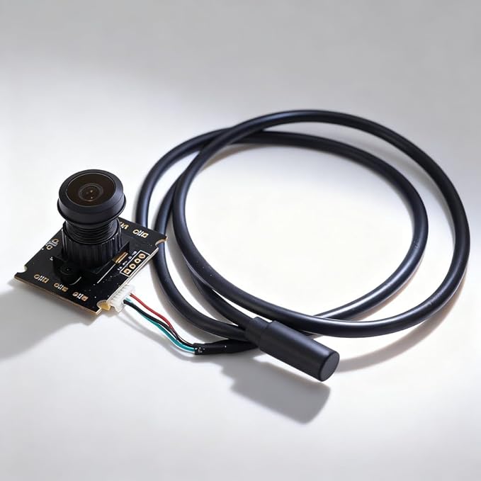 Camera Module with 0.3MP USB 2.0 Interface Black 98° Wide Viewing Angle - High Bandwidth Good Compatibility Easy Installation for Versatile Use
