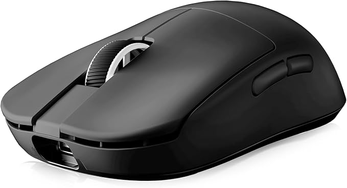 MCHOSE L7 Pro Wireless Gaming Mouse Super Light 39g Gaming Mouse Esport with 26K DPI Optical Switch Programmable Buttons Dual 8K Polling and PAW3395 Sensor Tri-Mode Connection PC/Mac - Black