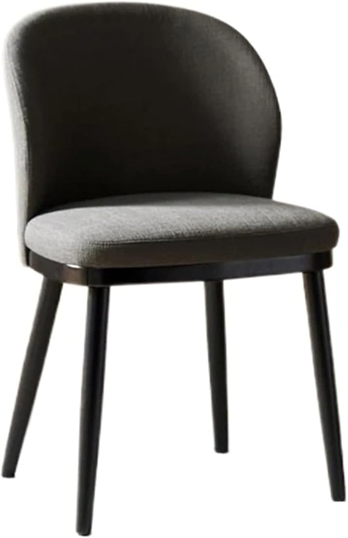 Adjustable Office Computer Chair with Armrest 1pcs Modern Style Comfortable Upholstered Decoration Dining Chairs Solid Wood Legs