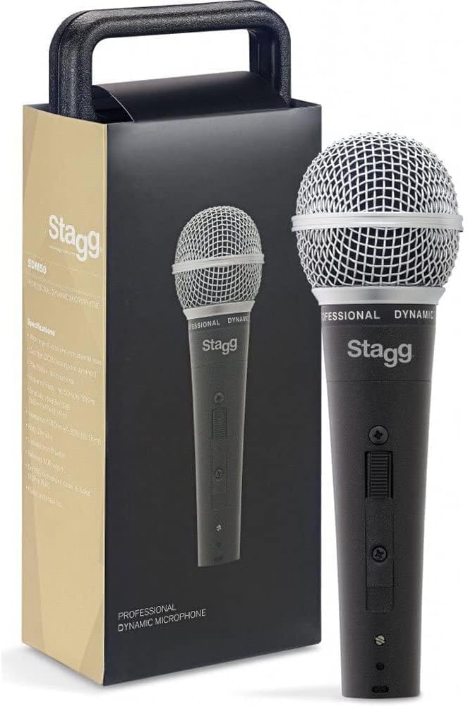 Stagg SDM50 Professional Dynamic Microphone