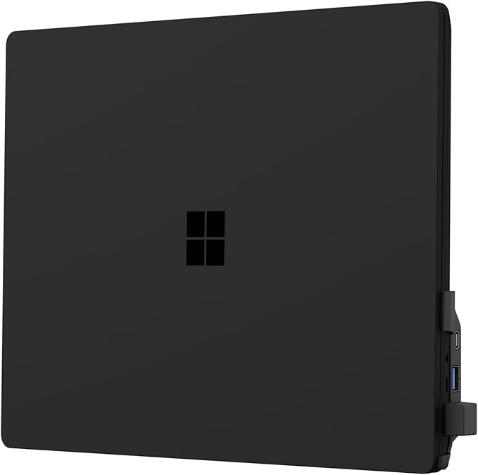UAG Designed for Microsoft Surface Laptop 5/4/3 Integrated Smart Card Reader Black CAC PIV Reader with USB/USB-C Hub Security Lock Strong Security Data Protection by URBAN ARMOR GEAR