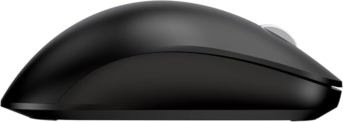 Incase Bluetooth Ergonomic Mouse – Designed by Microsoft – Two Thumb Buttons Easy to Grip Thumb Rest Precision Tracking Connects 3 Devices 15 Month Battery Life Mac/Windows PCs/Laptops (Black)