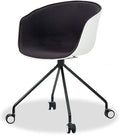 Gaming Chair Case for Dining Chair Study Chair Fabric Balcony Leisure Backrest Handrail Metal for Negotiations (Color : C)