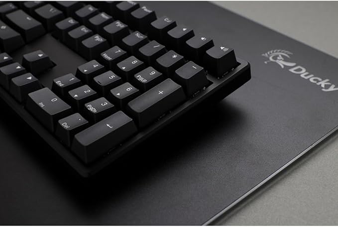 Ducky Origin Black Double Shot PBT Mechanical Keyboard (Cherry MX Red)