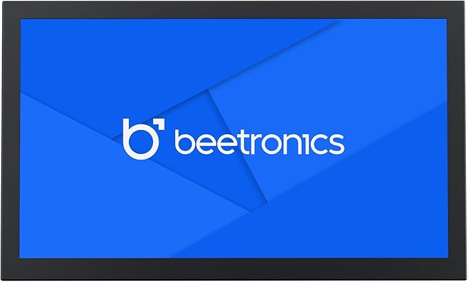 Beetronics 22-Inch Full HD IPS Monitor - Professional Industrial-Grade Display | HDMI VGA BNC RCA Inputs | Durable Metal Housing Matte Screen 24/7 Continuous Operation Wide Viewing Angle 22HD7M