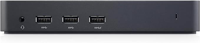 Dell USB 3.0 Ultra HD/4K Triple Display Docking Station (D3100) Black