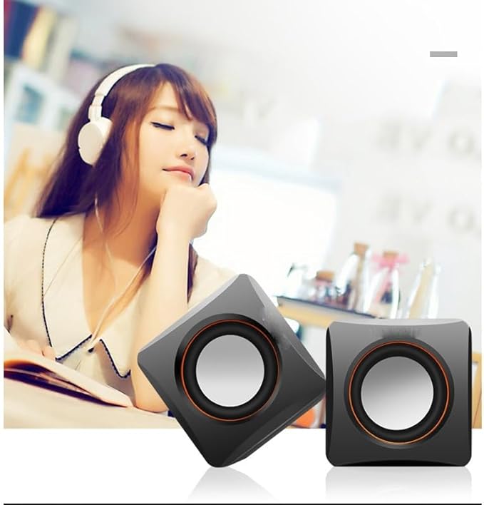 Mini Office Small Speaker Laptop Desktop Computer with Subwoofer Home