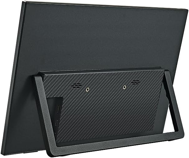 15.6-inch Portable Monitor IPS Screen FHD 1080P USB-C/HDMI External Monitor with Built-in Speakers Compatible with Laptops Phones PS5 Xbox Switch