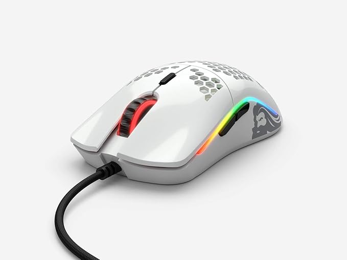 Glorious Model O Gaming Mouse Glossy White (Renewed)