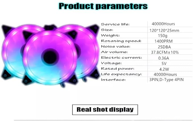 Laptop Radiator Chassis Fan Air Cooling Fan Quiet For Computer Sync Ventilation