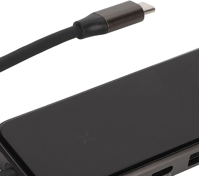 8 in 1 USB C Hub 4K HDMI PD Charging Adapter with 3 USB 3.0 SD/TF Card Reader for Laptop Phone Tablet
