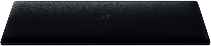Razer Ergonomic Wrist Rest Tenkeyless - Ergonomic Leatherette Keyboard Wrist Rest (Plush Leatherette Cushion Anti-Slip Rubber Feet Compatible with Tenkeyless Keyboards) Black