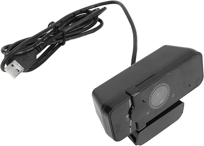 ciciglow 1080P Full HD Webcam with Nose Canceling Microphone No Drive USB Web Camera Rotatable Head 120 Degree Angle Streaming Conferencing Video Camera for Desktop PC Laptop Computer