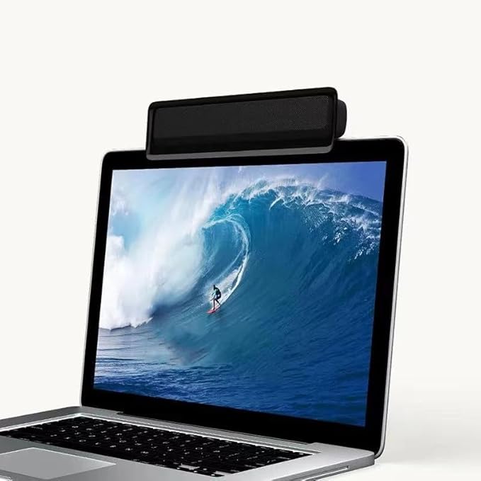 Portable Mini Wired Stereo Speakers for Laptop or Computer Compact Desktop Speakers