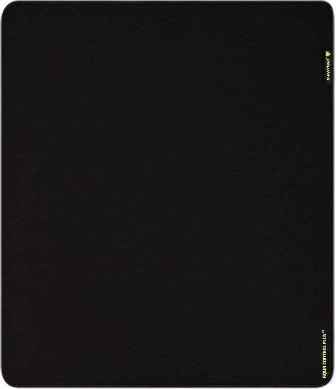 X-Raypad Aqua Control Plus Yellowbee &amp Blackbee AC+ V2 Gaming Mousepad Consistent X and Y Glide Designed for Fps Players with Low DPI Requirements