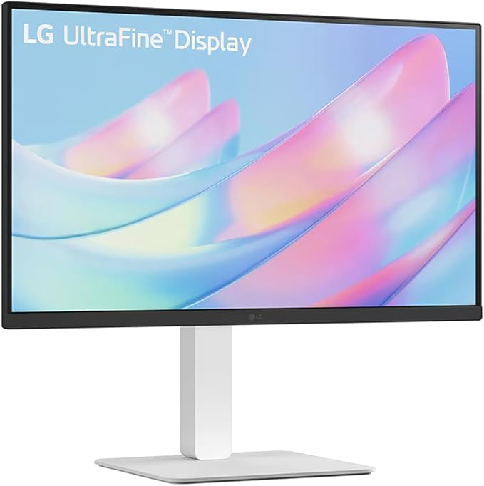 LG 27US550-W 27 4K 3840x2160 UHD Ultrafine HDR10 IPS Borderless Design PC Monitor Bundle with Elite Suite 18 2X HDMI Cable and Deco Gear CPS Exclusive 26 Month Protection Pack (BEACH-CPS-26M500)