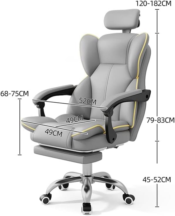 Office Chair Gaming Chair Computer Chair Ergonomic Game Players can Adjust The Office Chair mat Foot Rest Furniture