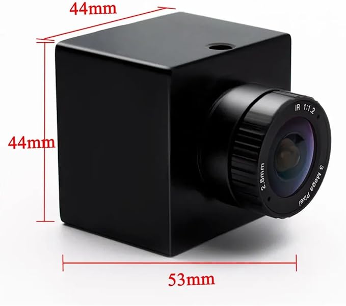 Mini Metal IP Camera 1 2 2 4MP Ultra Low Illumination CMOS 2mm 2mm CS Lens Webcam Security Surveillance Video