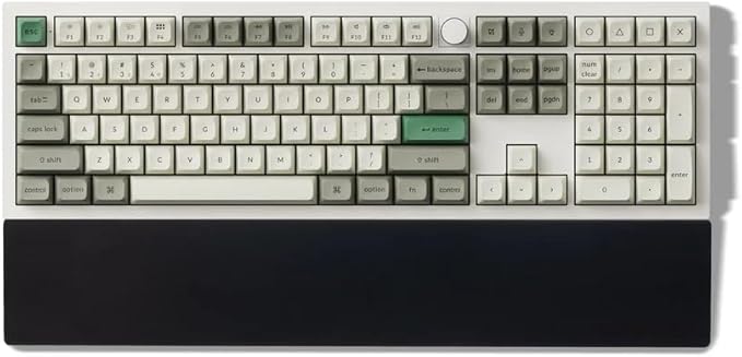 Keychron Silicone Palm Rest for K10 /K10 Pro/K10 Max/K10 QMK/Q6/Q6 Pro/Q6 Max/Q6 HE /V6/V6 Max Mechanical Keyboard