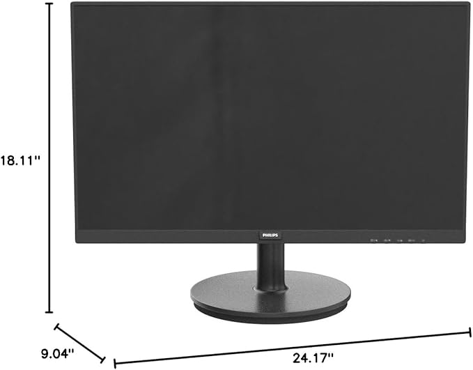Philips 271V8LB 27 Framless Full HD (1920 x 1080) 100Hz Monitor VESA HDMI x 1 VGA Port x1 Eye Care 4 Year Advance Replacement Warranty