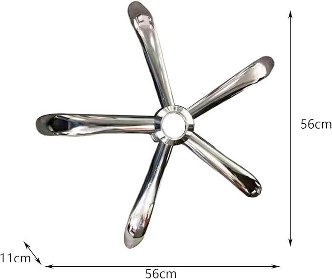 TOOYFUL Gaming Chair Bottom Part Swivel Chair Base Universal Replacement Office Chairs Base for Home Swivel Chair Gaming Chair Computer Chair