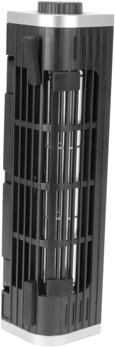USB Laptop Cooler Adjustable Cooling Fan with Holder for Heat Dissipation Compact Black Desktop Radiator with USB Power for Laptops Tablets and Phones