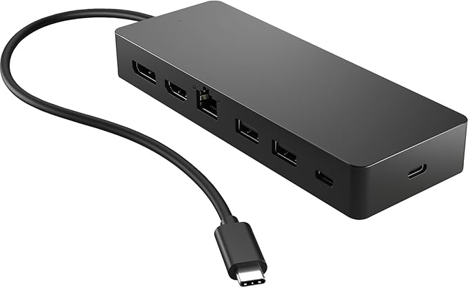 HP Universal USB-C 7-in-1 Multiport Hub Docking Station (5)