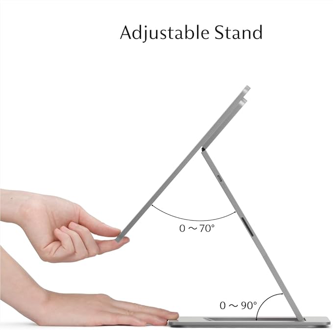 SOTSU FlipAction Pro 16 Gen2 Premium Portable Monitor | Super Compact | Pivot Rotate | 2560x1600 DCI P3 | 120Hz | 400 Nits | Full Metal CNC | Perfect Match for Mac and Windows (Metallic Gray)