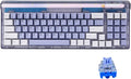 Newmen GM780 Wireless Gaming KeyboardWired/Bluetooth/2.4G 75% RGB Backlit Hot Swappable USB C Mini Compact Mechanical Keyboard78 Keys Small Computer Keyboards for PC/Laptop/Win/MacStarscape Switch