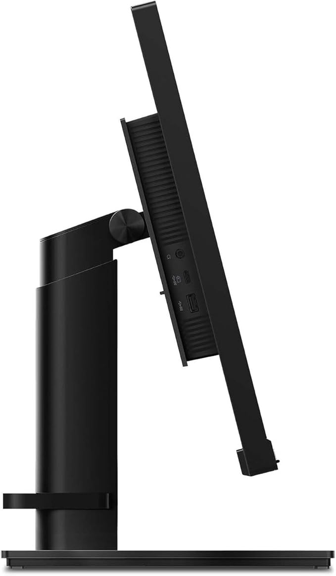 Lenovo ThinkVision T27i 27-inch 1920 x 1080 LED Backlit Full HD Widescreen LCD Monitor 2-Pack Bundle with HDMI VGA DisplayPort USB Hub Desk Mount Dual Monitor Stand