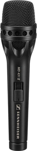 Sennheiser MD431-II Super-Cardioid Handheld Dynamic MicrophoneBlack