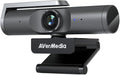 AVerMedia PW515 4K Ultra HD Business Webcam with Microphone for PC/Desktop/Laptop/Mac with AI Auto Framing for Streaming Meeting Video Calls Sony Sensor Works with Teams Zoom Google Meet OBS