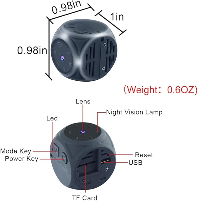 Camera 1080P Sensor Night Vision Camcorder Motion DVR Micro Secret Cam Sport DV Video Small Tiny Cameras Gift