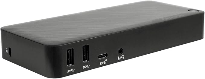 Targus DOCK430 USB-C Multi-Function DisplayPort Alt Mode Video Docking Station with 85W Power - Broad Compatibility with a Range of Hosts Devices Peripherals Laptops and Operating Systems