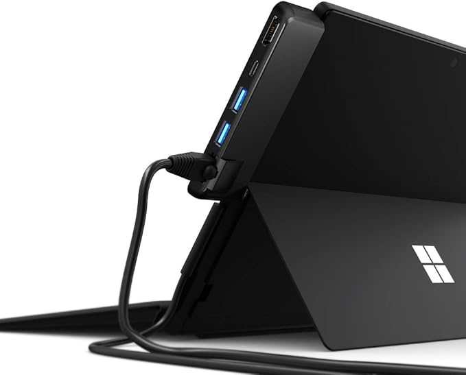 Juiced Systems ZipHUB PRO | Surface Pro 7 Multiport Adapter | USB-A 10 Gbps | Gigabit Ethernet | USB-C Data (10Gbps)