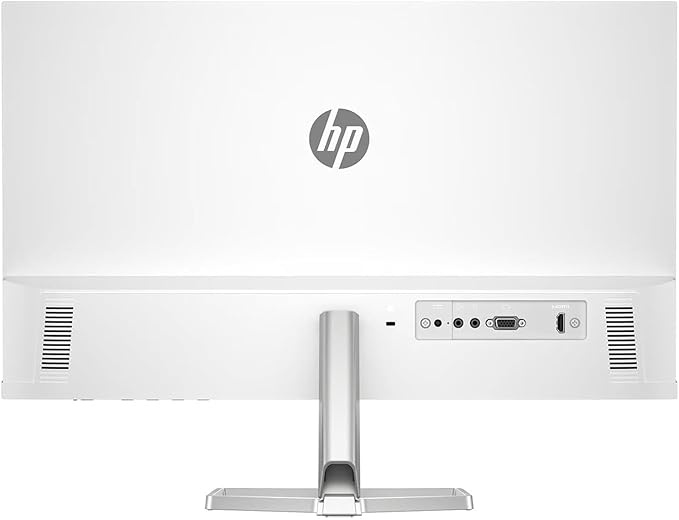 HP Series 5 24 FHD IPS Monitor with Dual Speakers 5ms Response Time Flicker Free Anti-Glare Low Blue Light VGA HDMI &amp Dockztorm USB Port Expander White/Silver Color 2 Pack