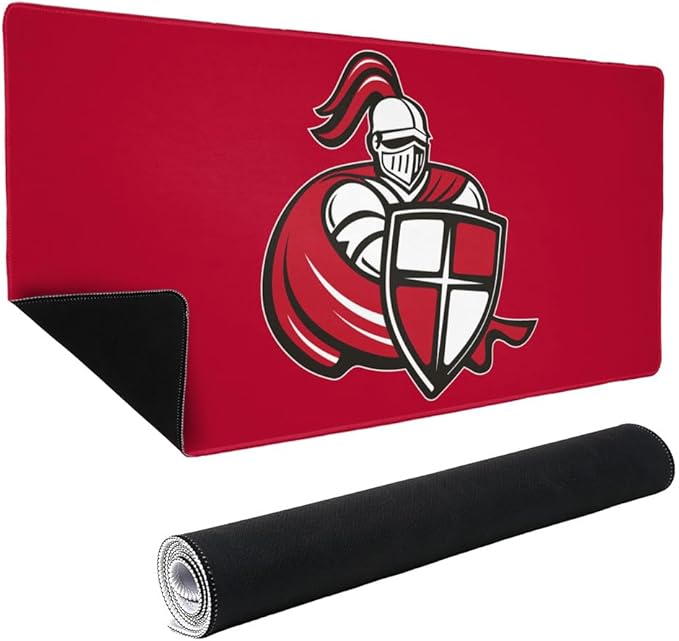 William Carey University Primary Logo Large Gaming Mouse Pad Desk Mat with Stitched Edges Non-Slip Base for Gamer Home and Office 31.5 x 15.7