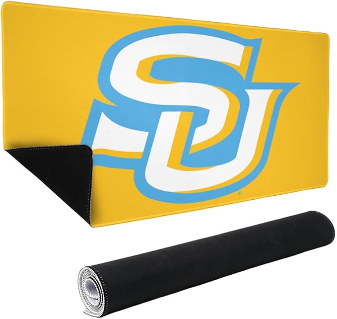 Southern University Primary Logo Large Gaming Mouse Pad Desk Mat with Stitched Edges Non-Slip Base for Gamer Home and Office 31.5 x 15.7